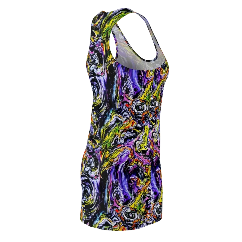 Midnight Mutation on Racerback Dress — Back Side