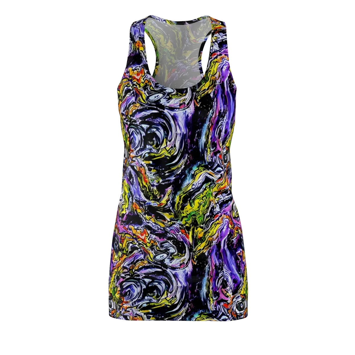 Midnight Mutation on Racerback Dress — Front