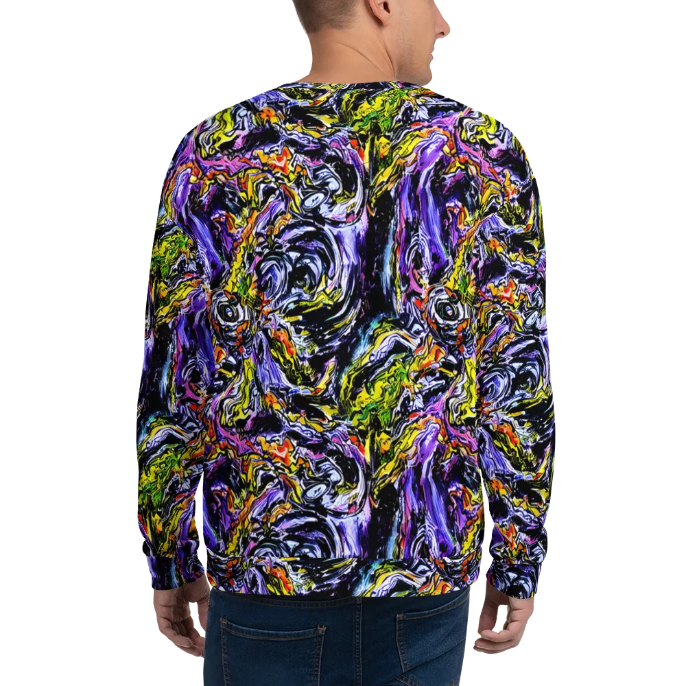 Midnight Mutation on Sweatshirt — Back