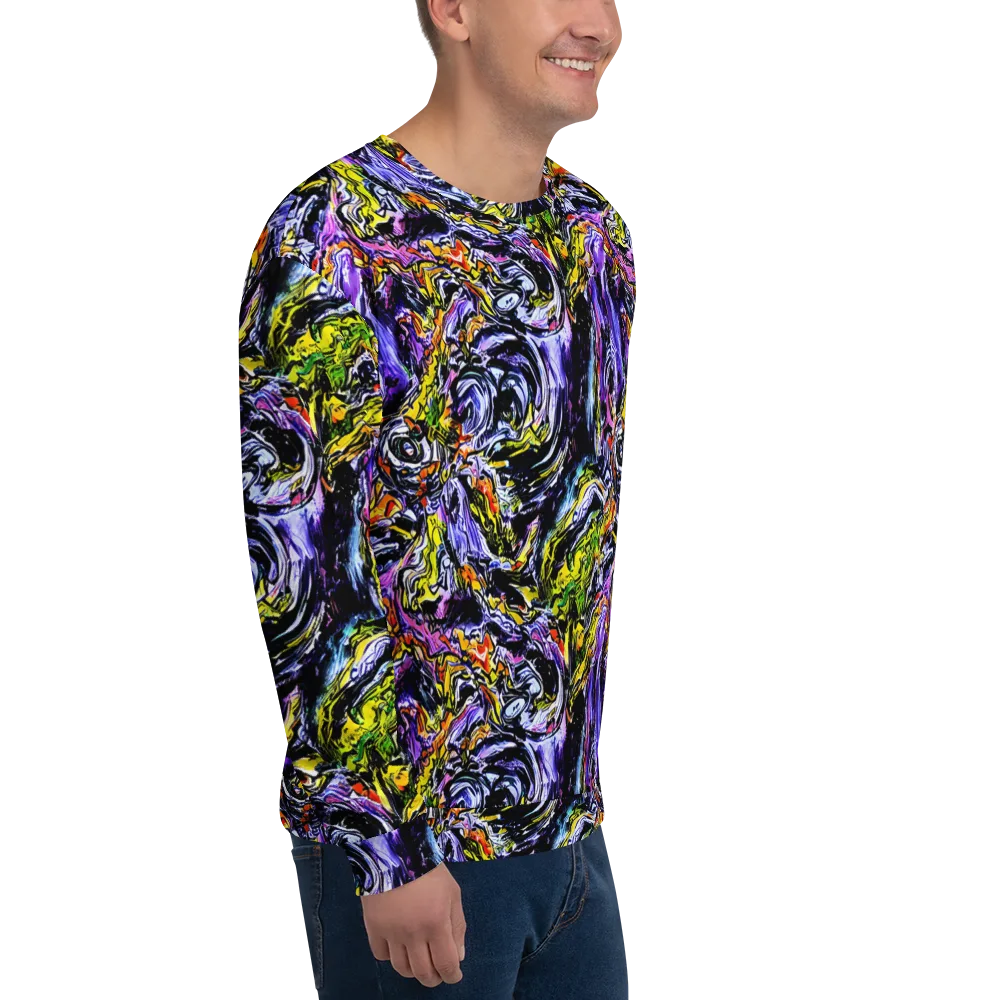 Midnight Mutation on Sweatshirt — Right Front