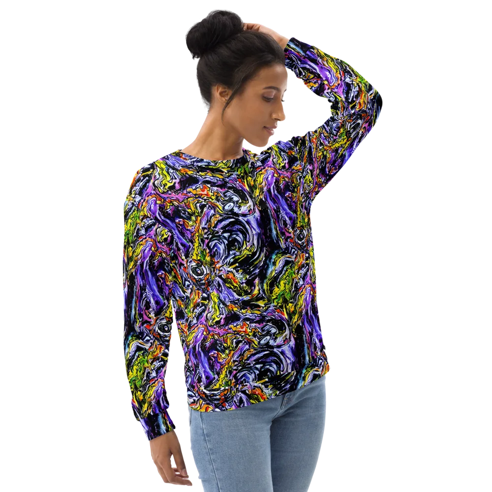 Midnight Mutation on Sweatshirt — Right Front