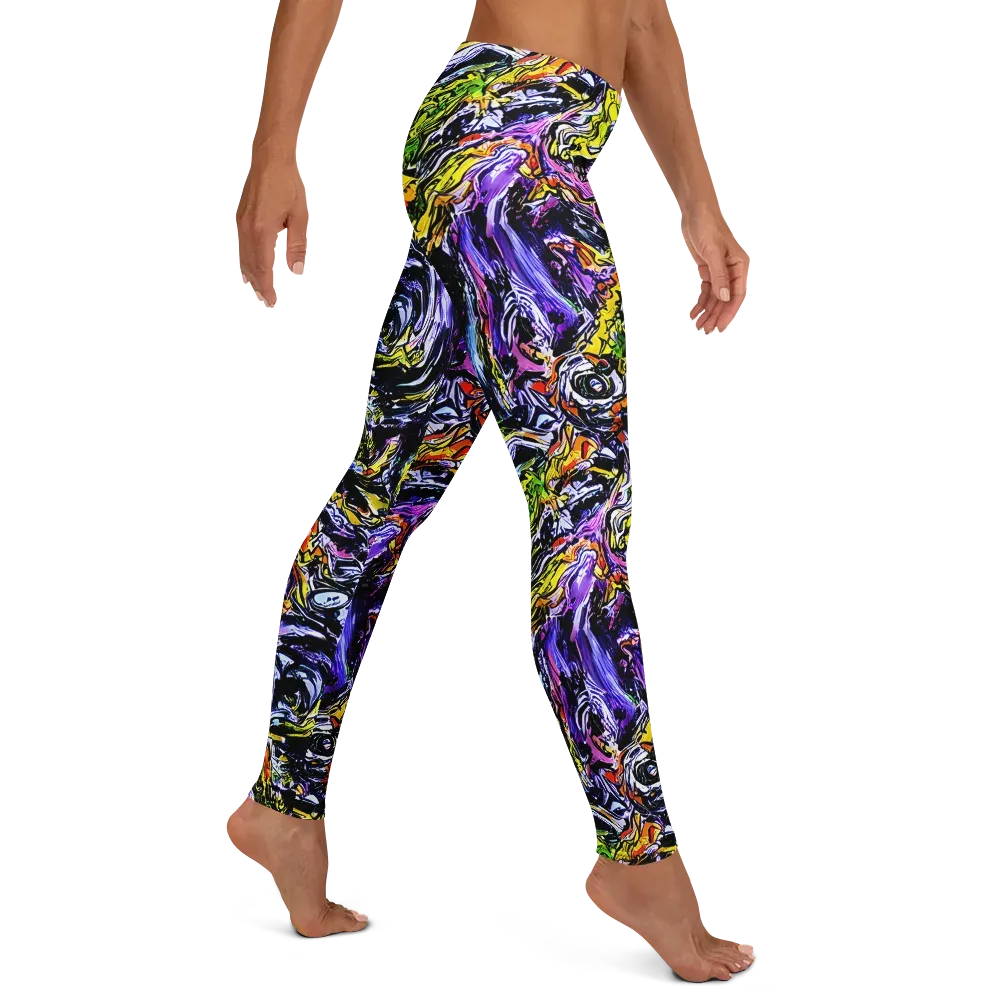 Midnight Mutation on Leggings — Right