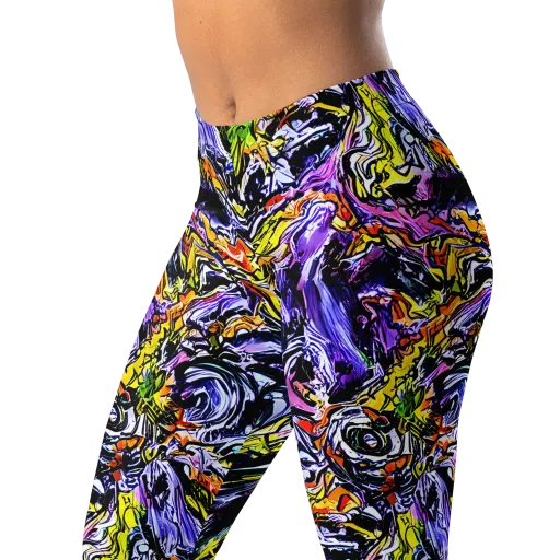 Midnight Mutation on a Leggings