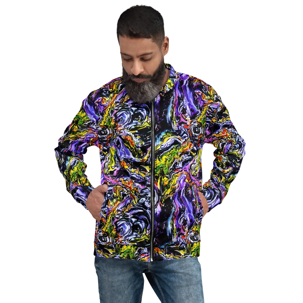 Midnight Mutation on Bomber Jacket — Front
