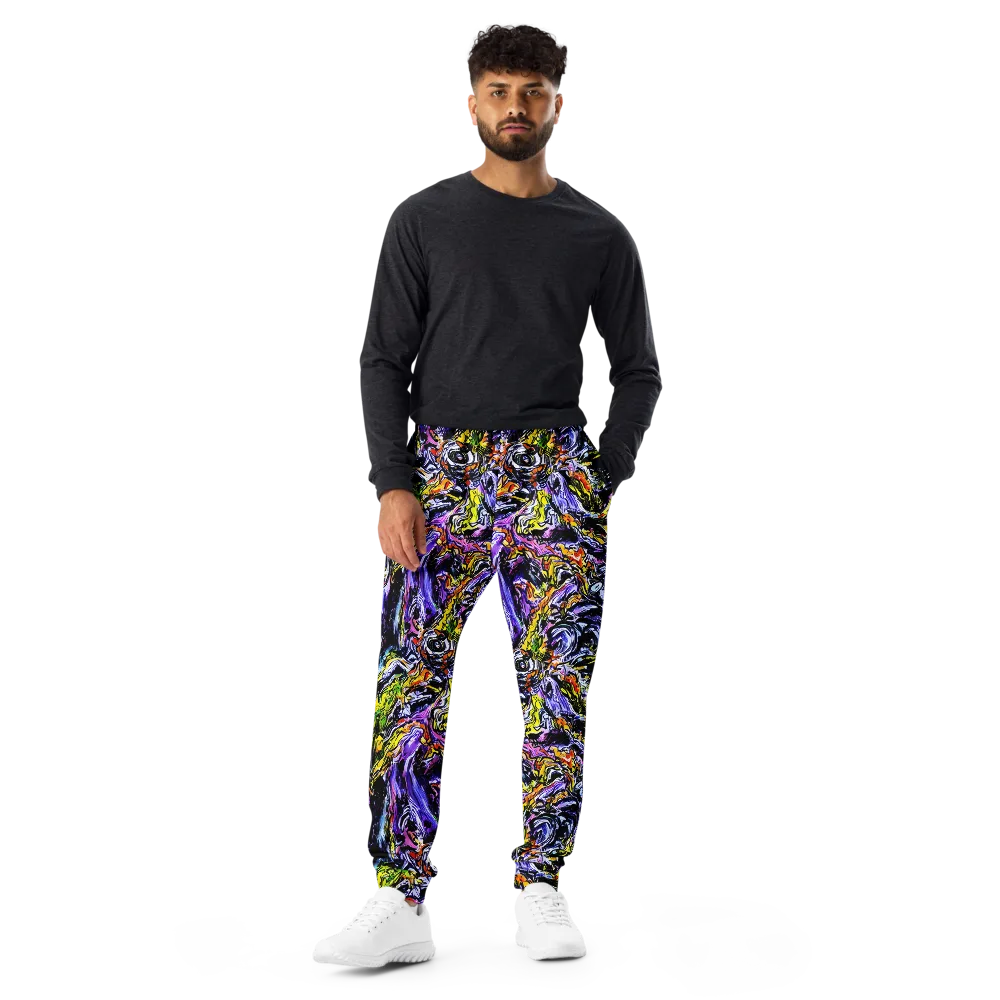 Midnight Mutation on Men's Joggers — Front