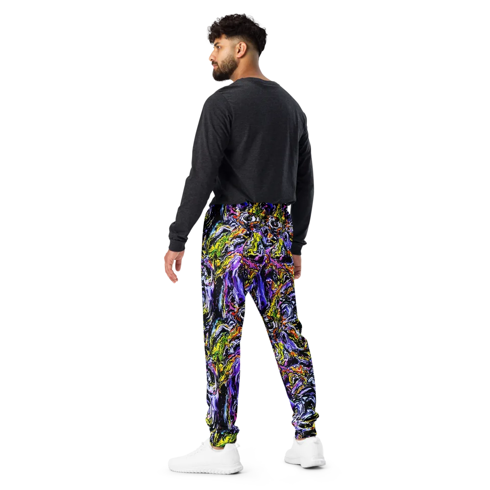 Midnight Mutation on Men's Joggers — Back