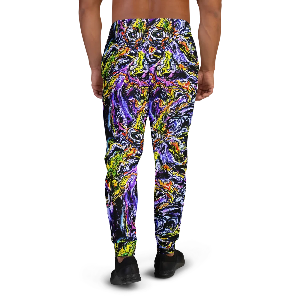 Midnight Mutation on Men's Joggers — Back