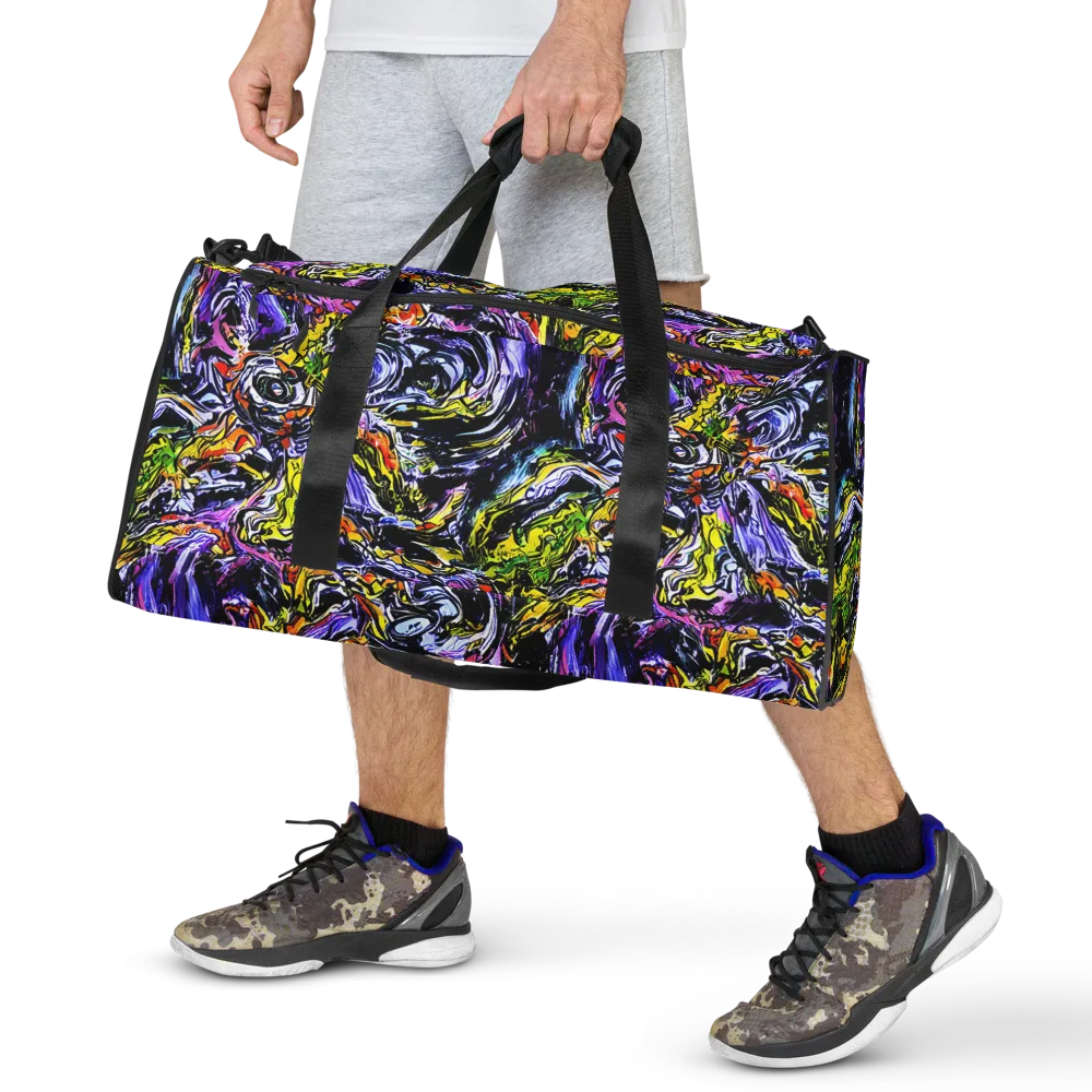 Midnight Mutation on Duffle Bag — Front