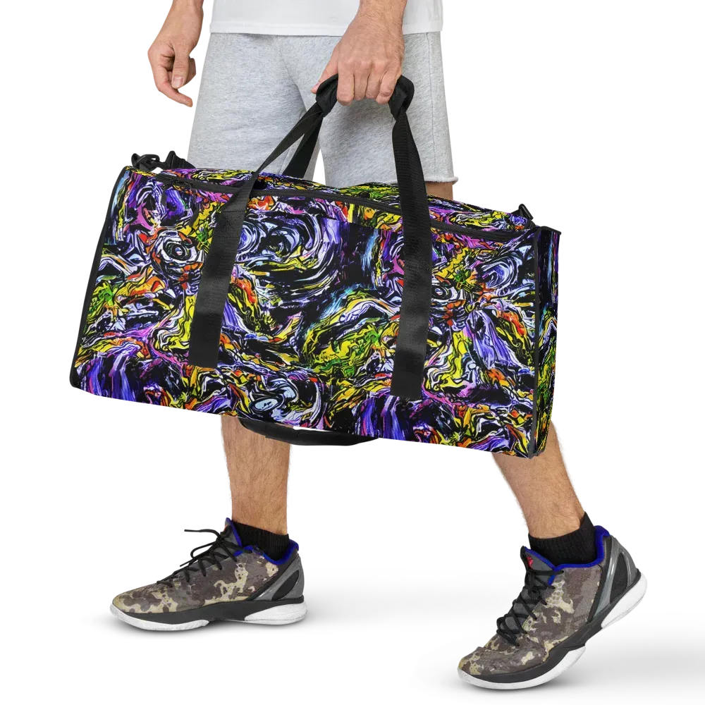 Midnight Mutation on Duffle Bag — Front