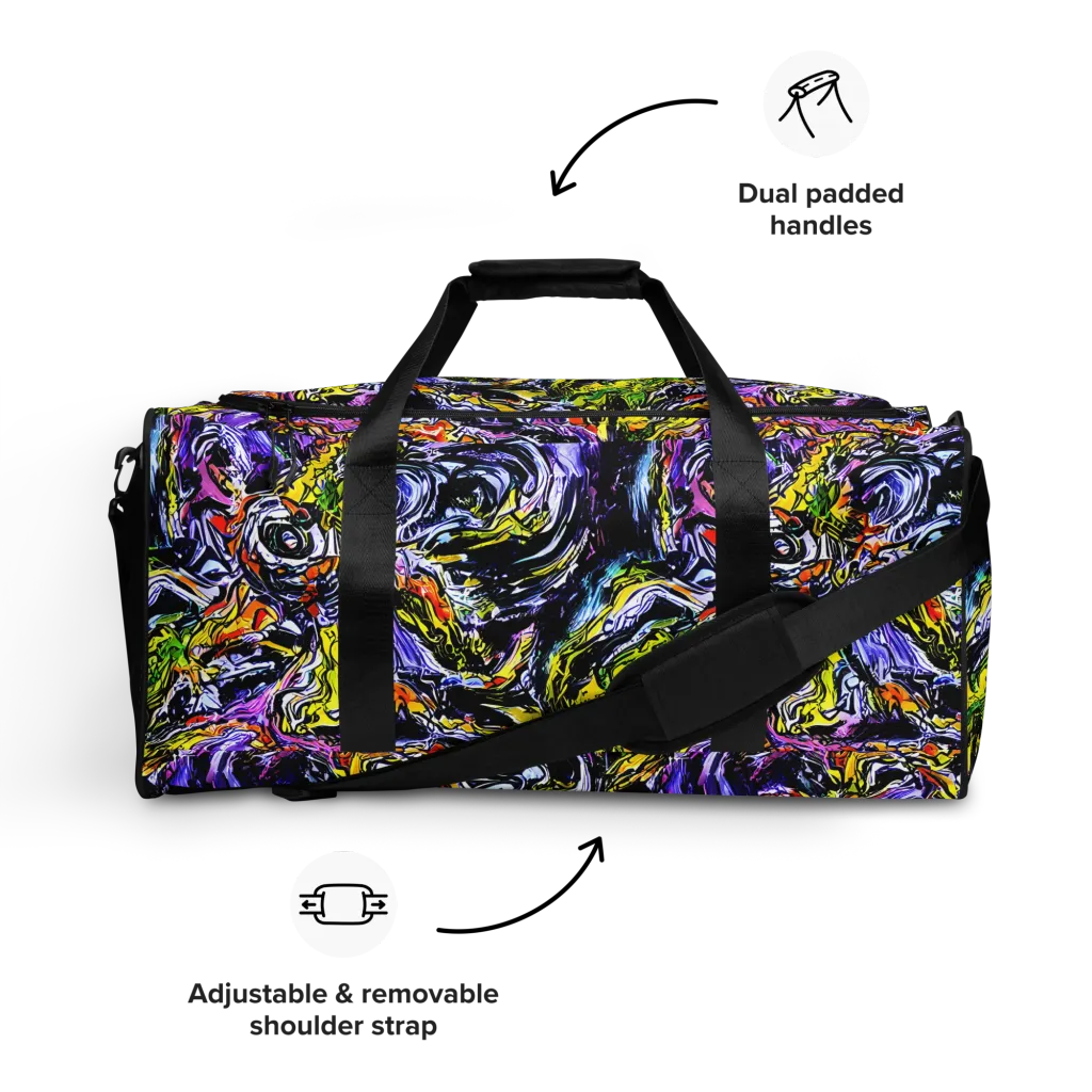 Midnight Mutation on Duffle Bag — Front