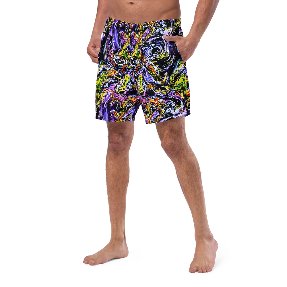 Midnight Mutation on Swim Trunks — Left Front