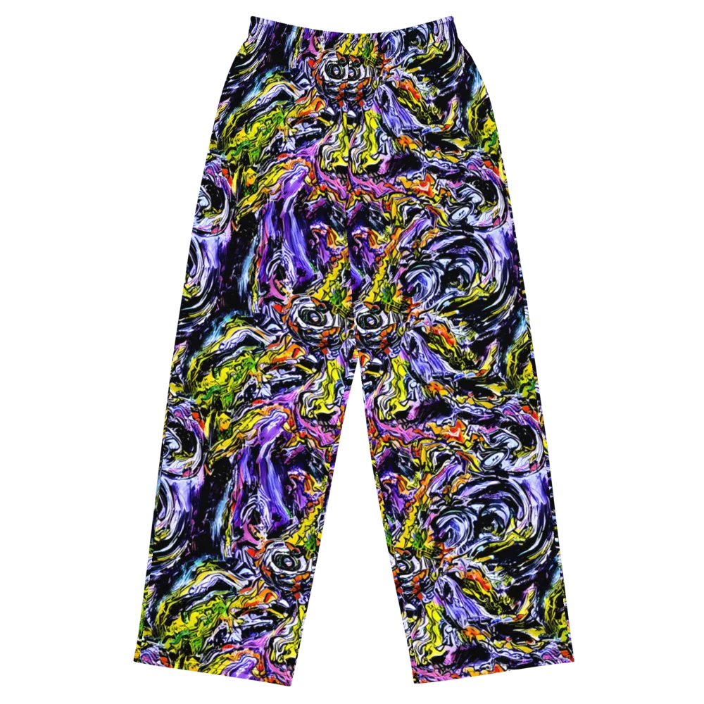Midnight Mutation on Wide-Leg Pants — Front