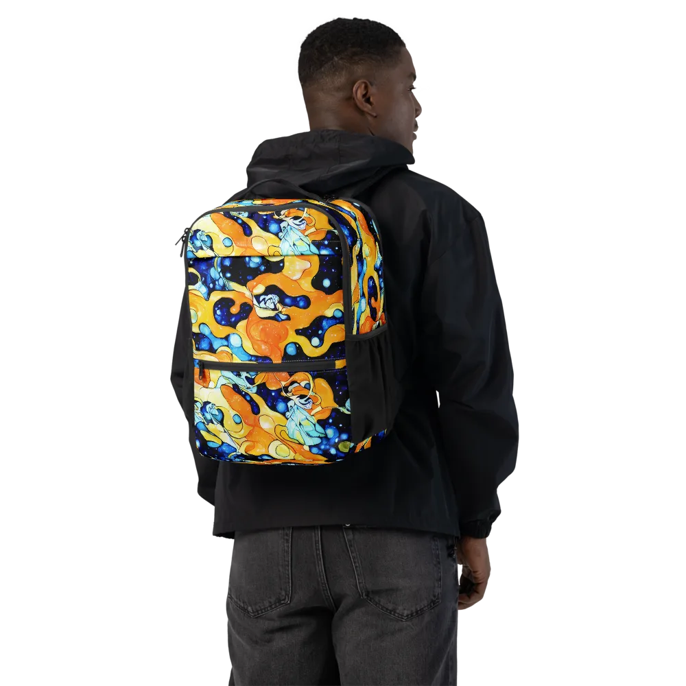 Starlight Melt on Utility Backpack — Back