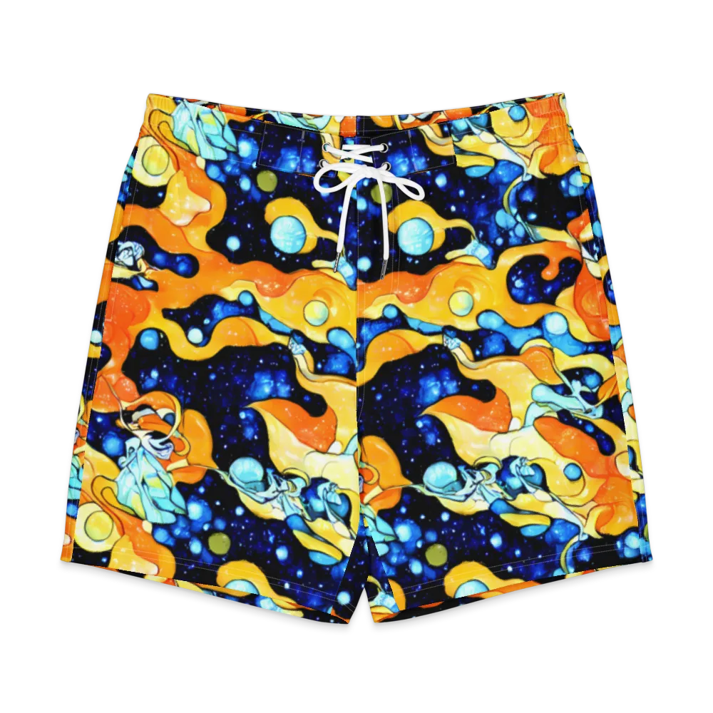 Starlight Melt on Men's Board Shorts — Front