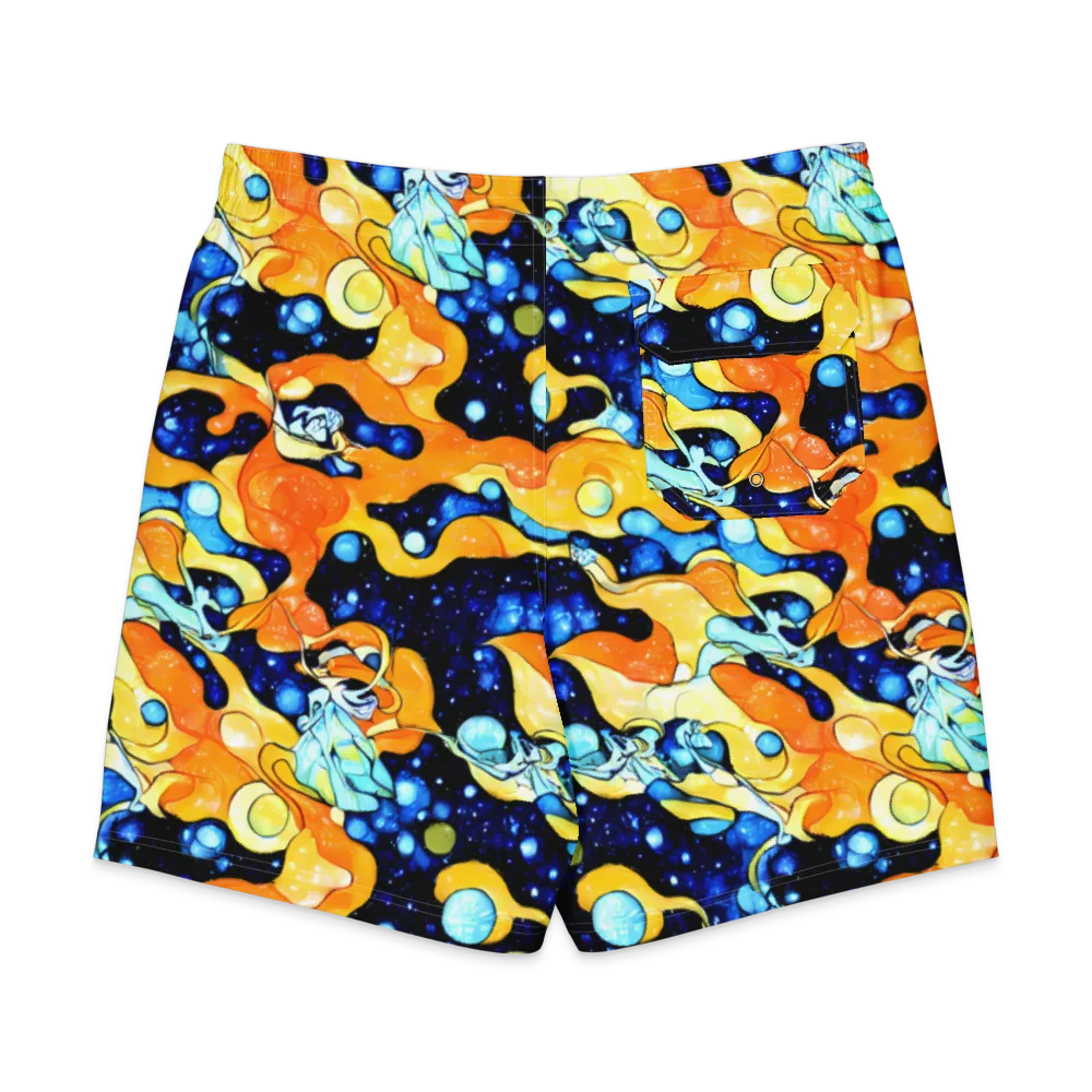Starlight Melt on Men's Board Shorts — Back