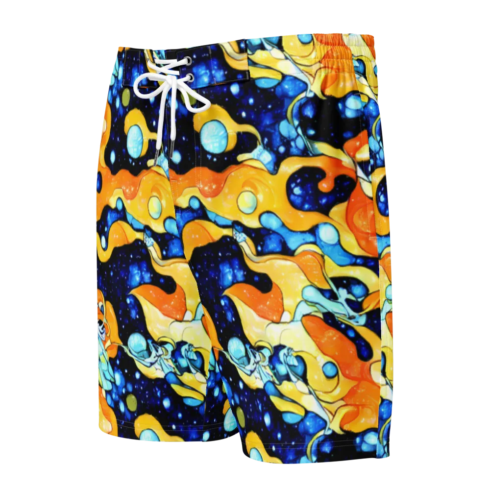 Starlight Melt on Men's Board Shorts — Front