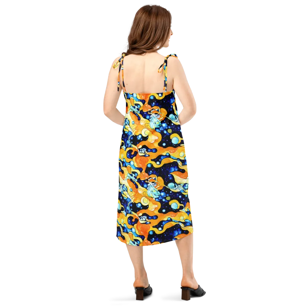 Starlight Melt on Slip Dress — Back