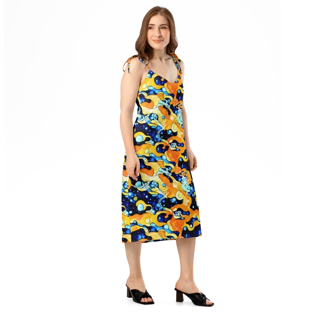 Starlight Melt on Slip Dress — Right Front