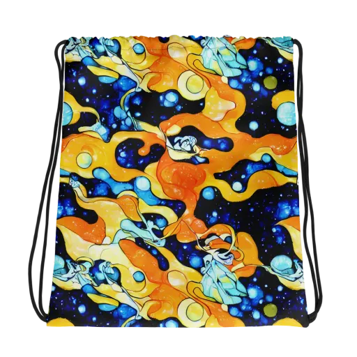 Starlight Melt on a Drawstring Bag