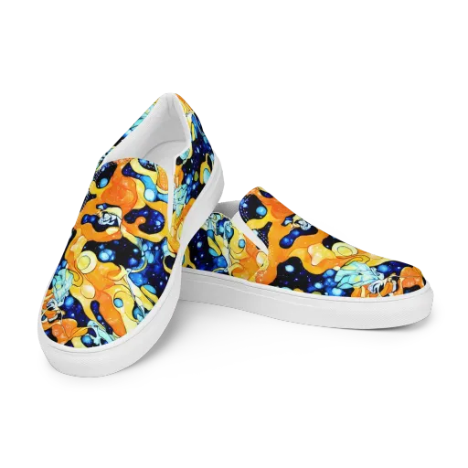 Starlight Melt on a Women's Slip-On Canvas Shoes