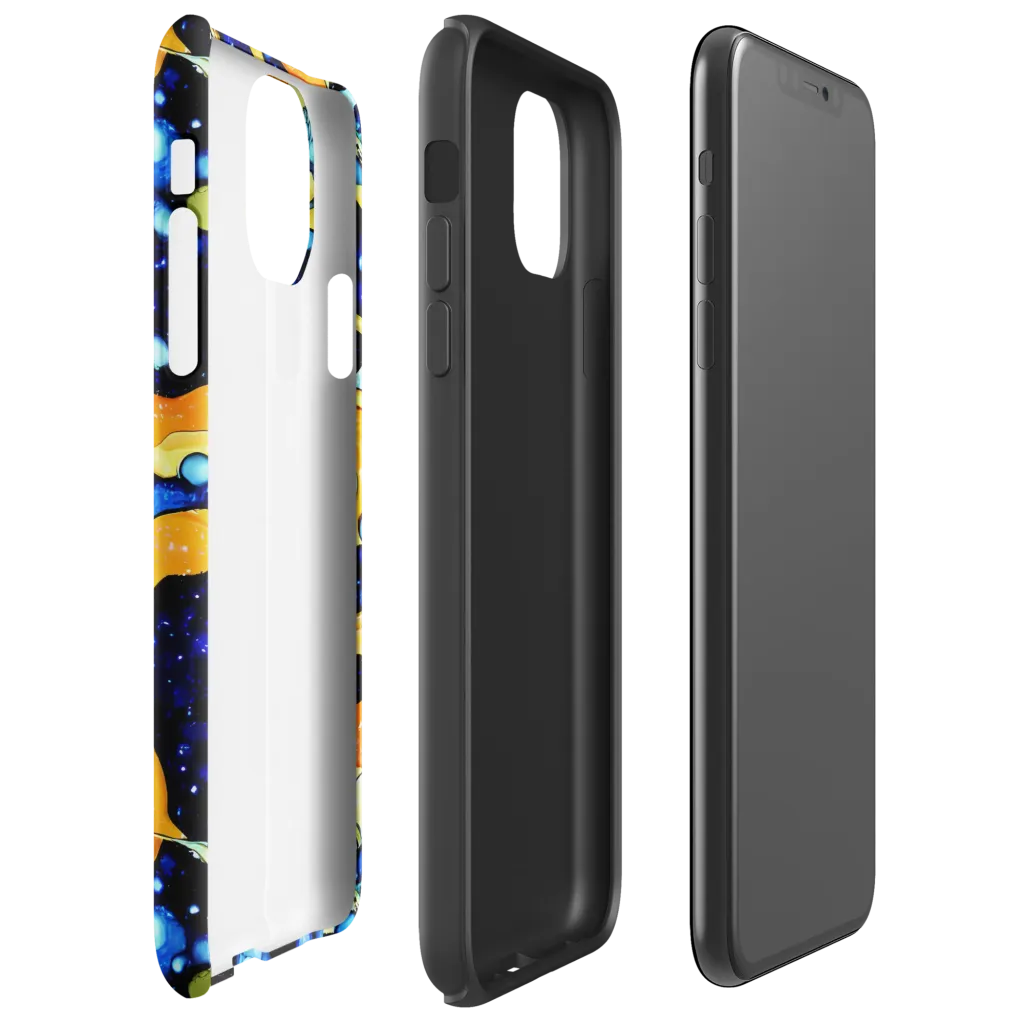 Starlight Melt on Tough Case for iPhone® — Right