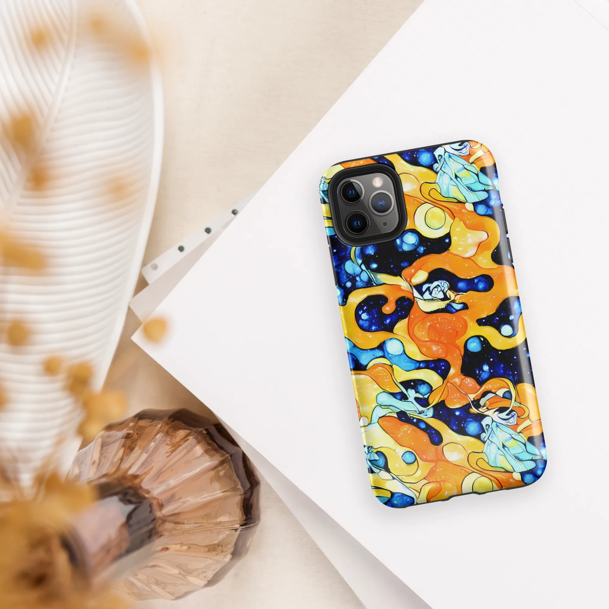 Starlight Melt on Tough Case for iPhone® — Front