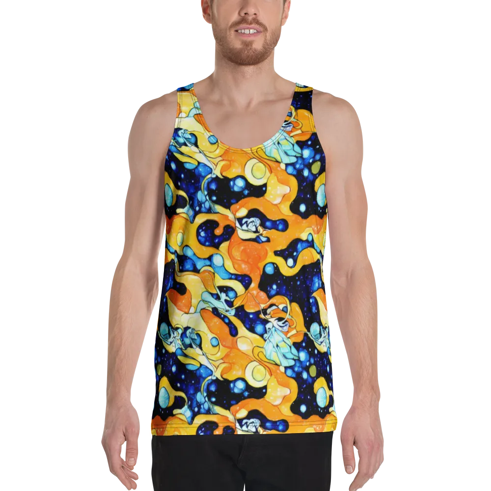 Starlight Melt on Men's Tank Top — Front