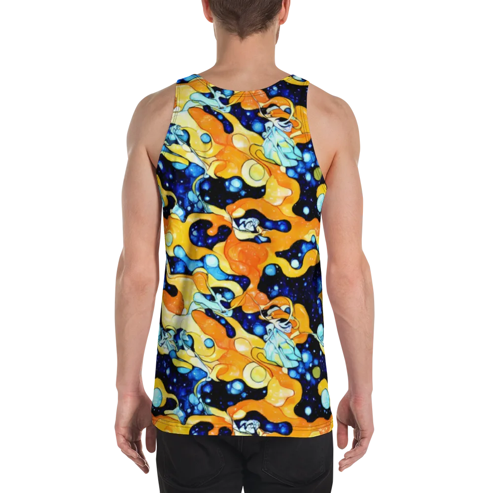 Starlight Melt on Men's Tank Top — Back