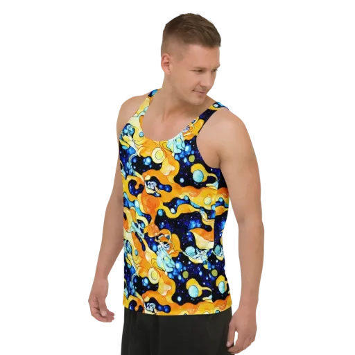 Starlight Melt on a Men's Tank Top