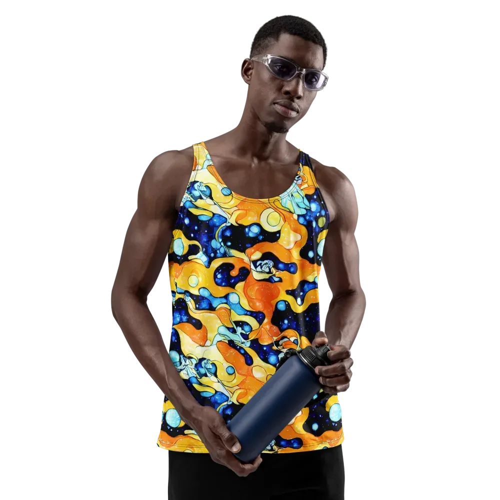 Starlight Melt on Men's Tank Top — Front