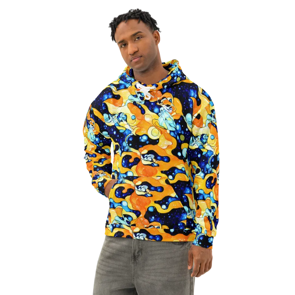 Starlight Melt on Cotton Hoodie — Left Front