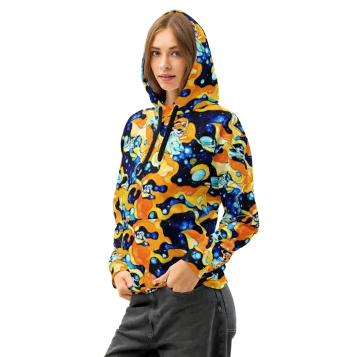 Starlight Melt on a Cotton Hoodie