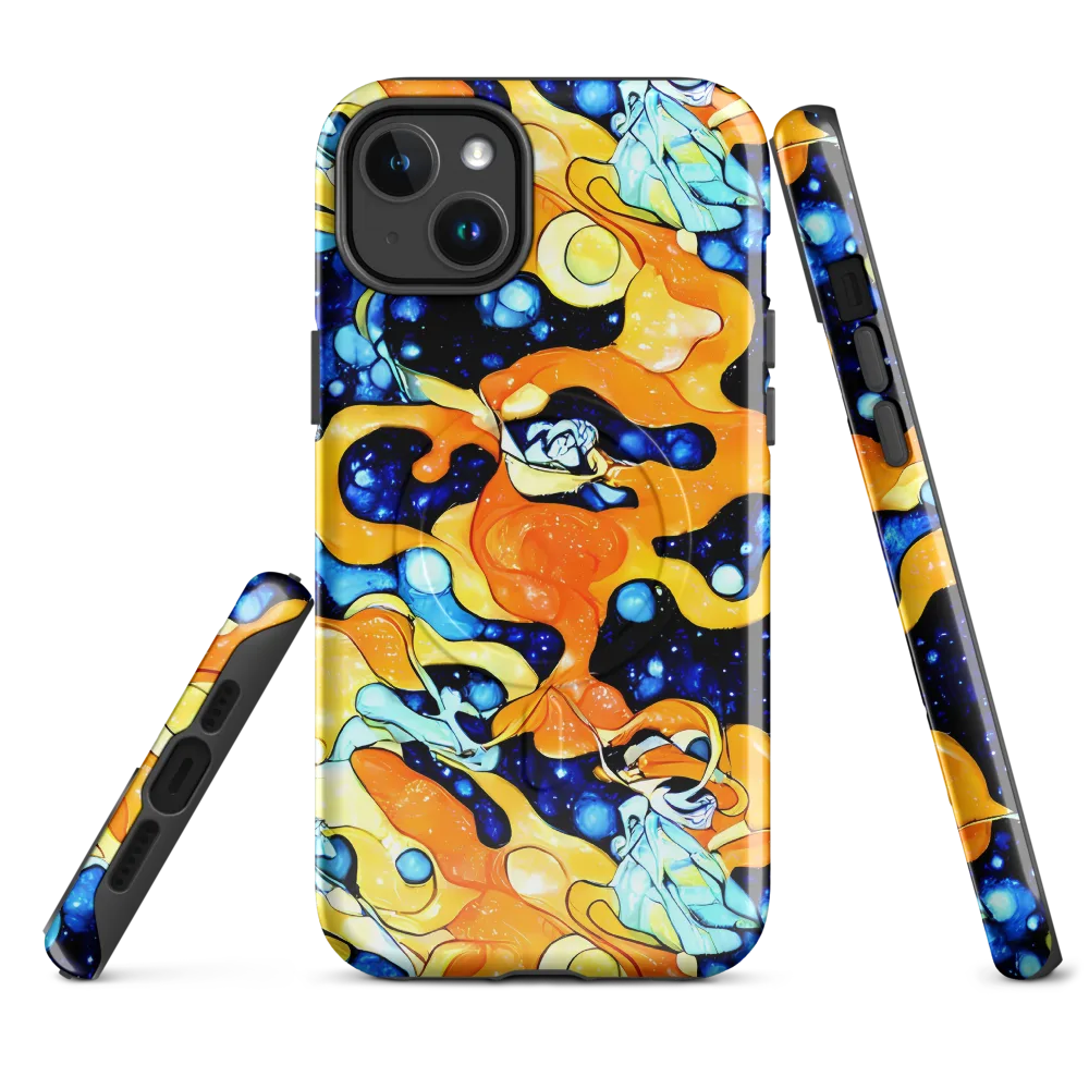 Starlight Melt on MagSafe Tough Case for iPhone® — Front