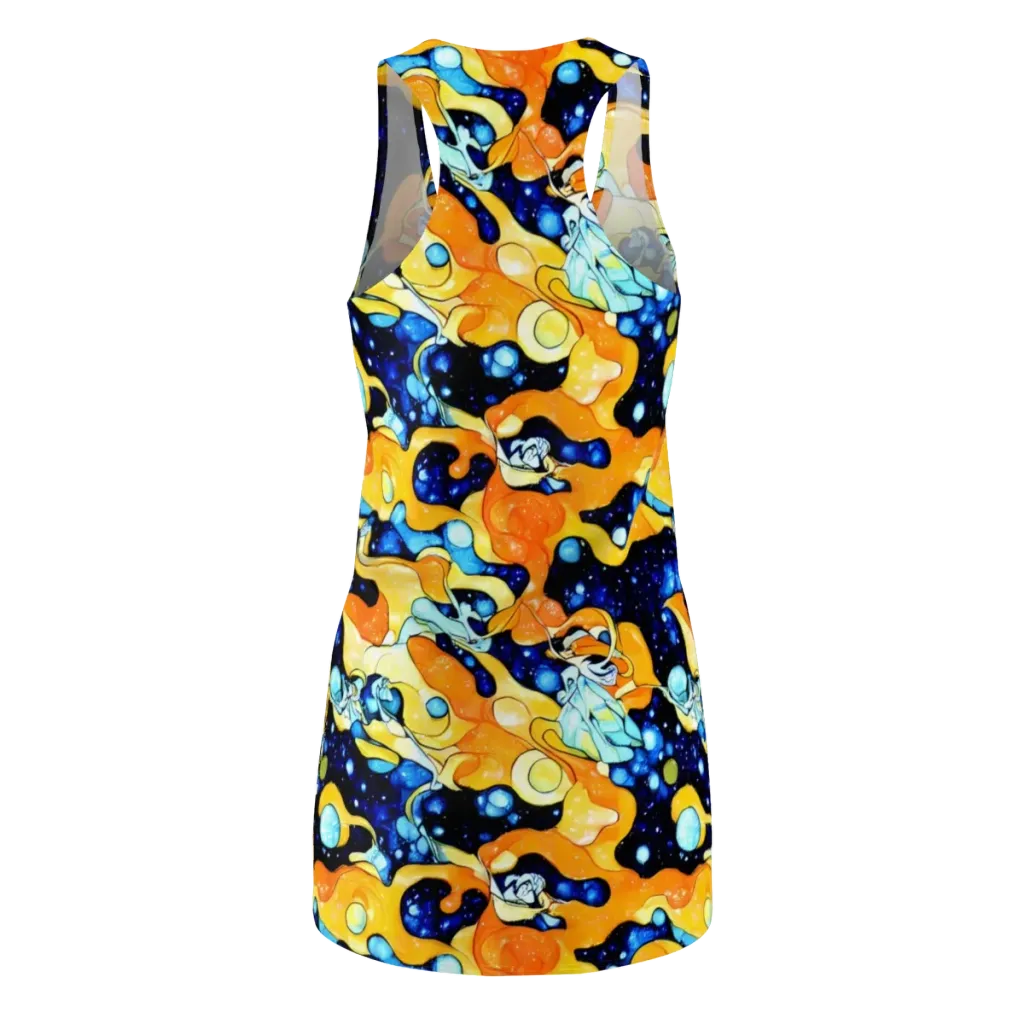 Starlight Melt on Racerback Dress — Back