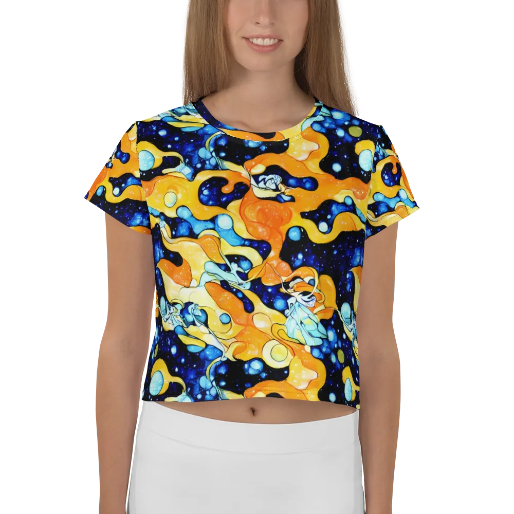 Starlight Melt on Crop Tee — Front