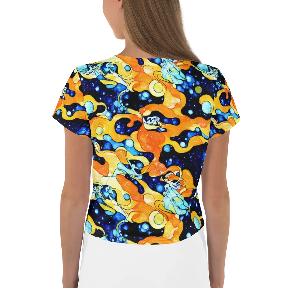 Starlight Melt on Crop Tee — Back