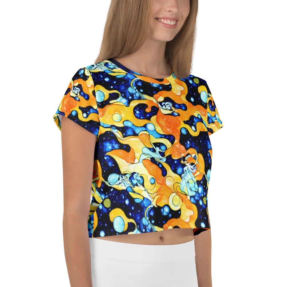 Starlight Melt on Crop Tee — Right