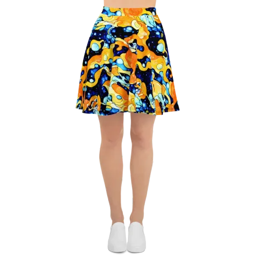 Starlight Melt on a Skater Skirt