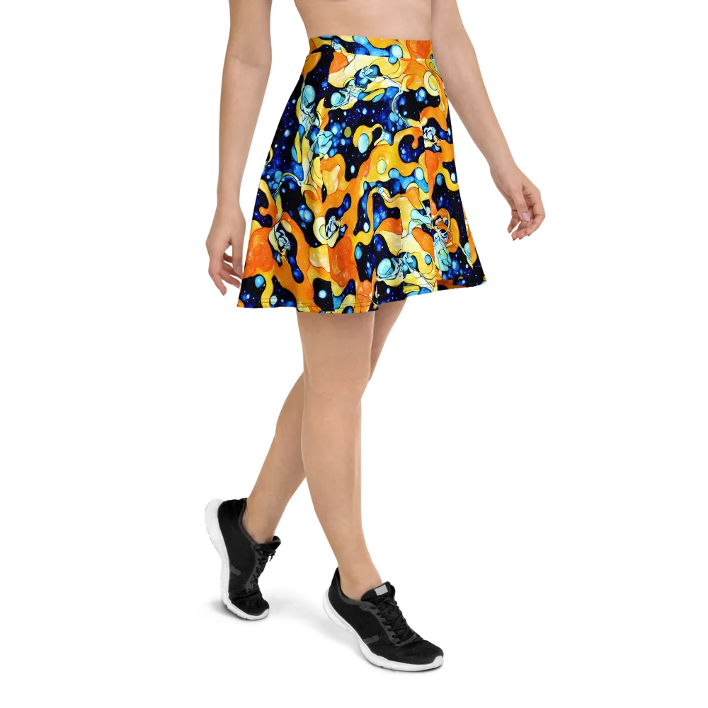 Starlight Melt on Skater Skirt — Right