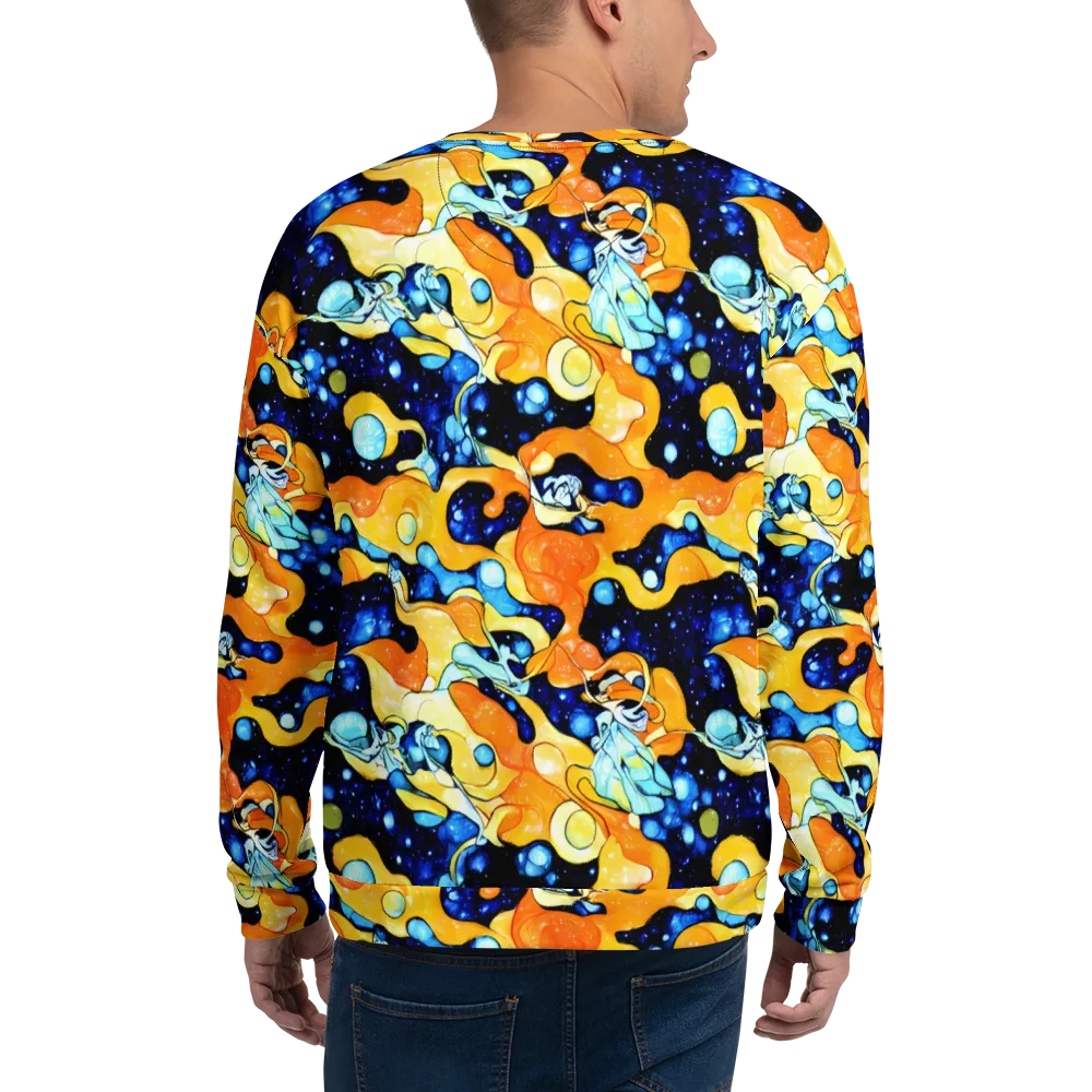 Starlight Melt on Sweatshirt — Back