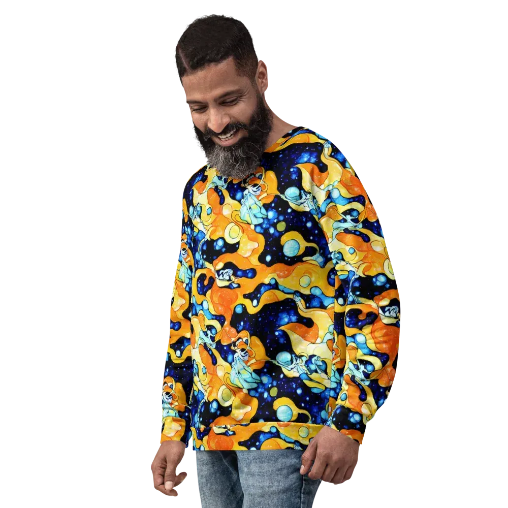 Starlight Melt on Sweatshirt — Left Front