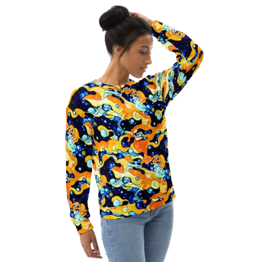 Starlight Melt on a Sweatshirt