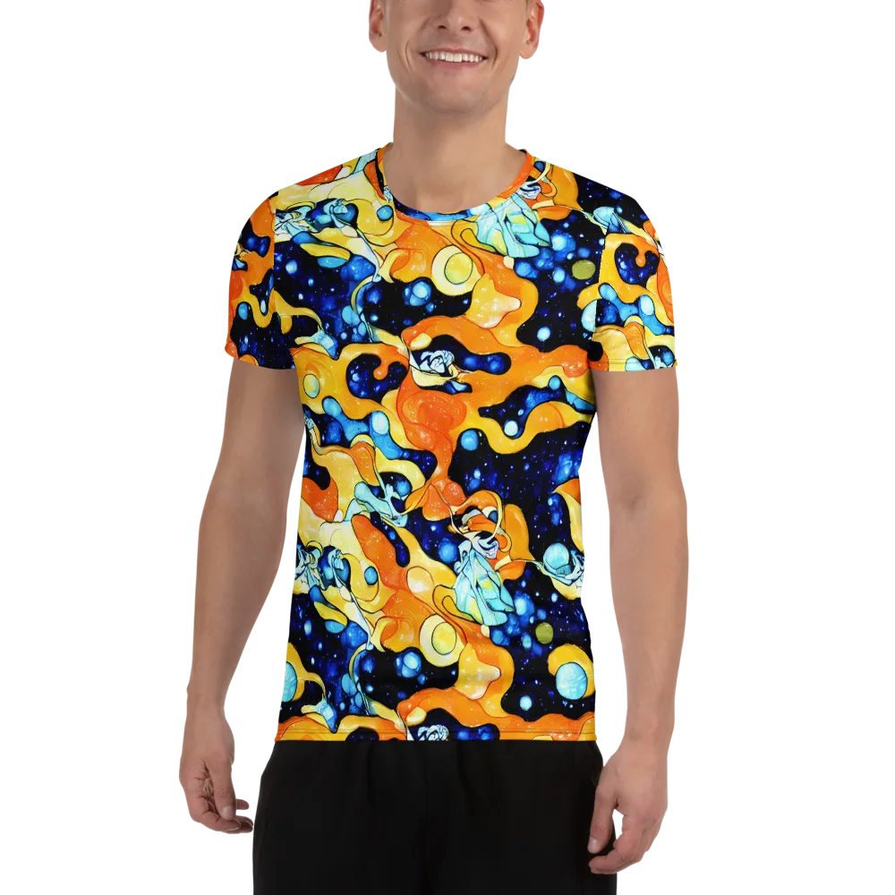 Starlight Melt on Men's Athletic T-Shirt — Front