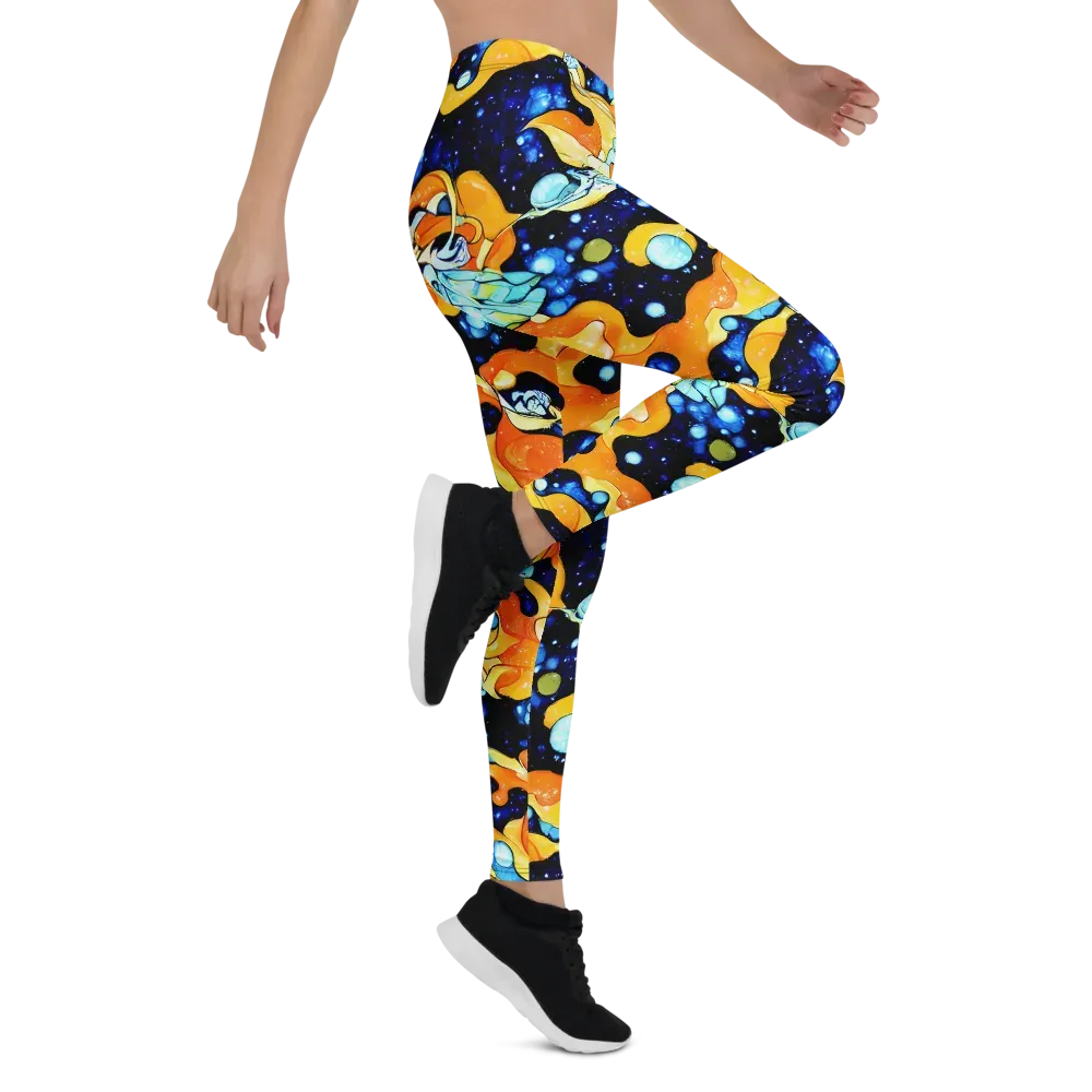 Starlight Melt on Leggings — Right