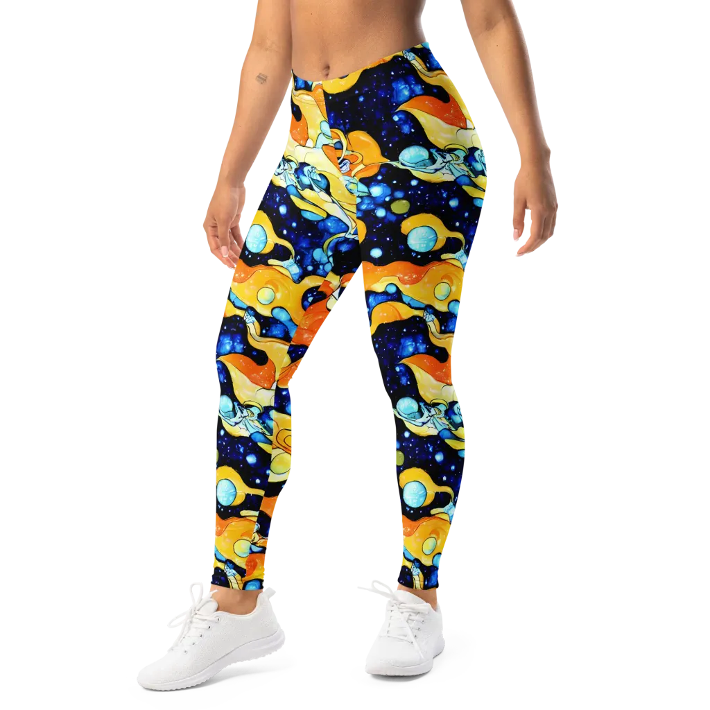 Starlight Melt on Leggings — Left Front
