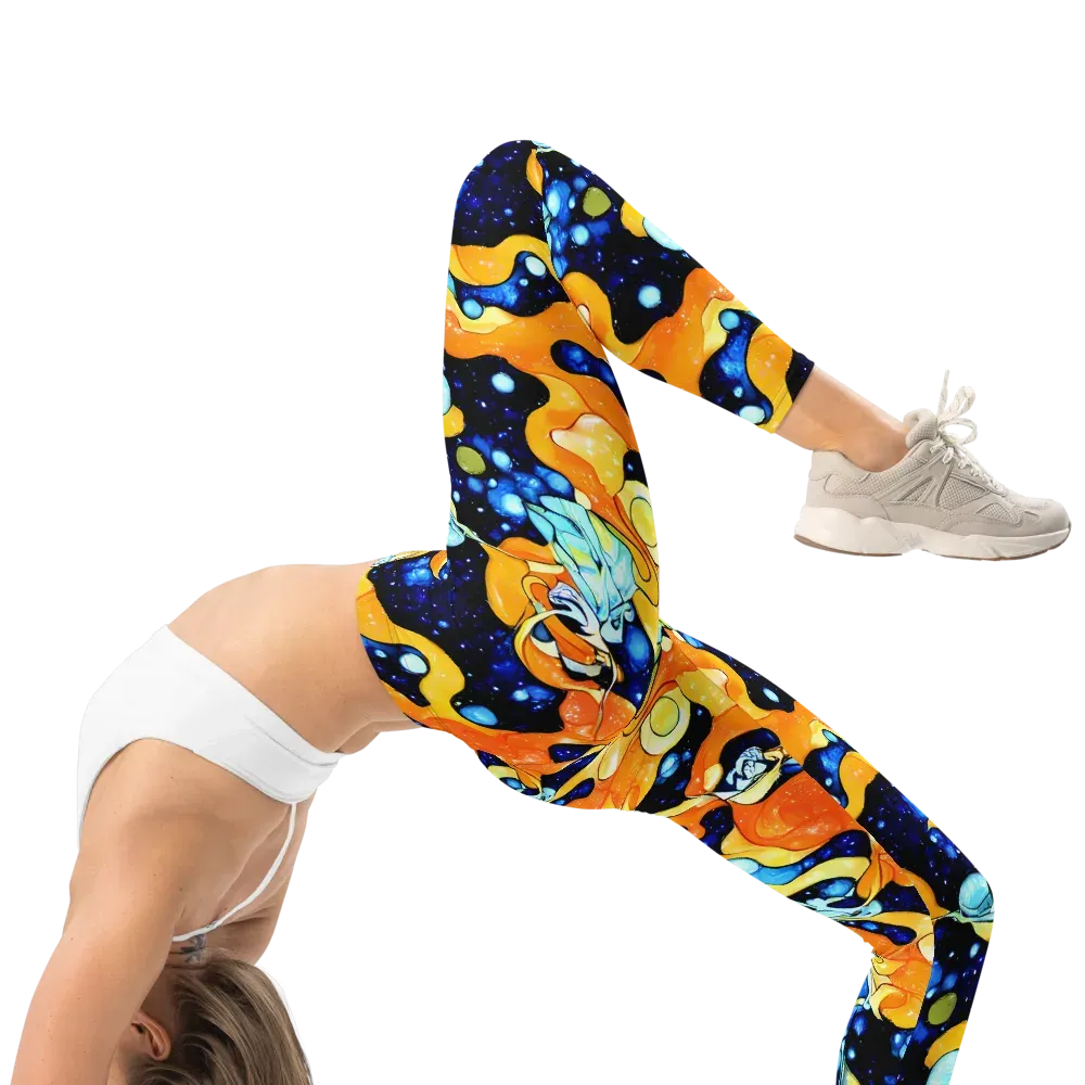 Starlight Melt on Leggings — Right