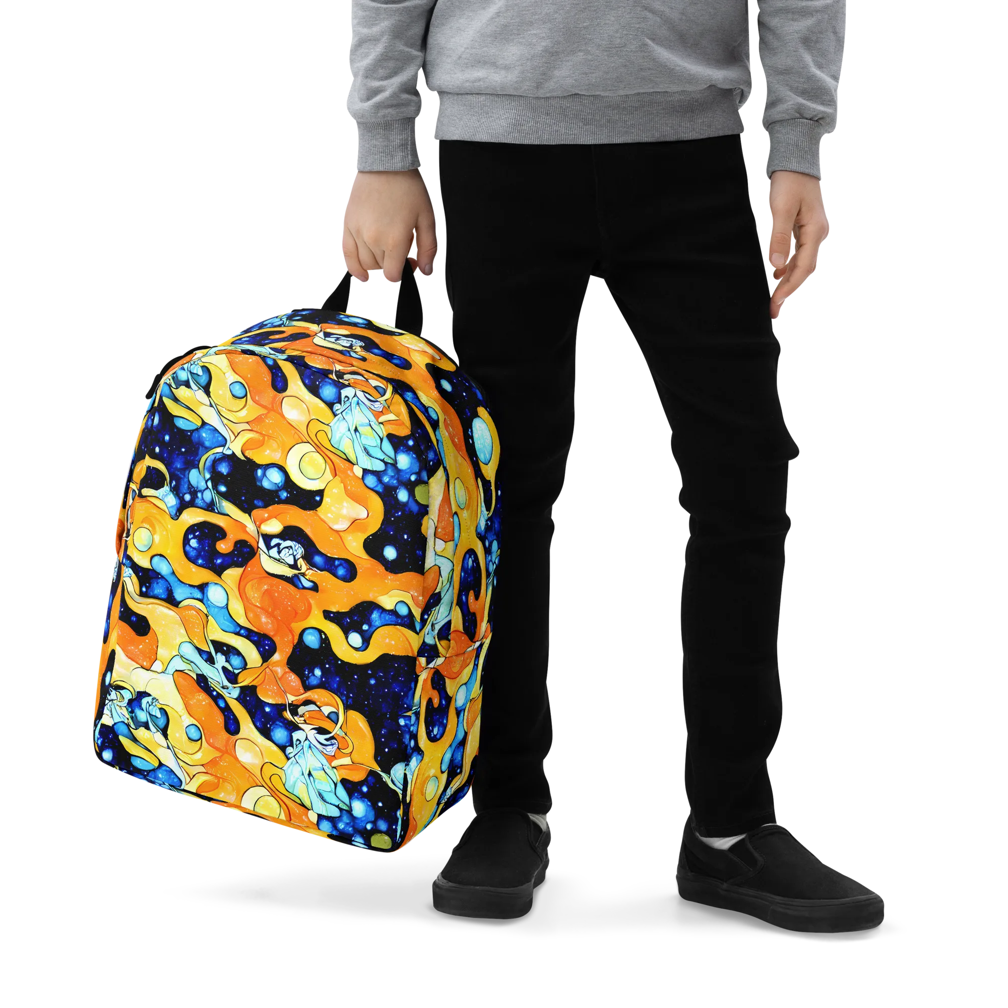 Starlight Melt on Minimalist Backpack — Zoomed-in