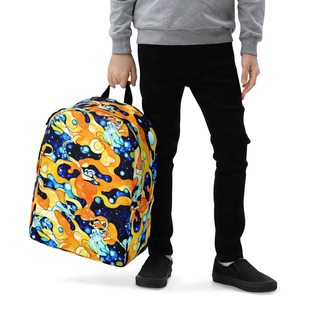 Starlight Melt on Minimalist Backpack — Zoomed-in