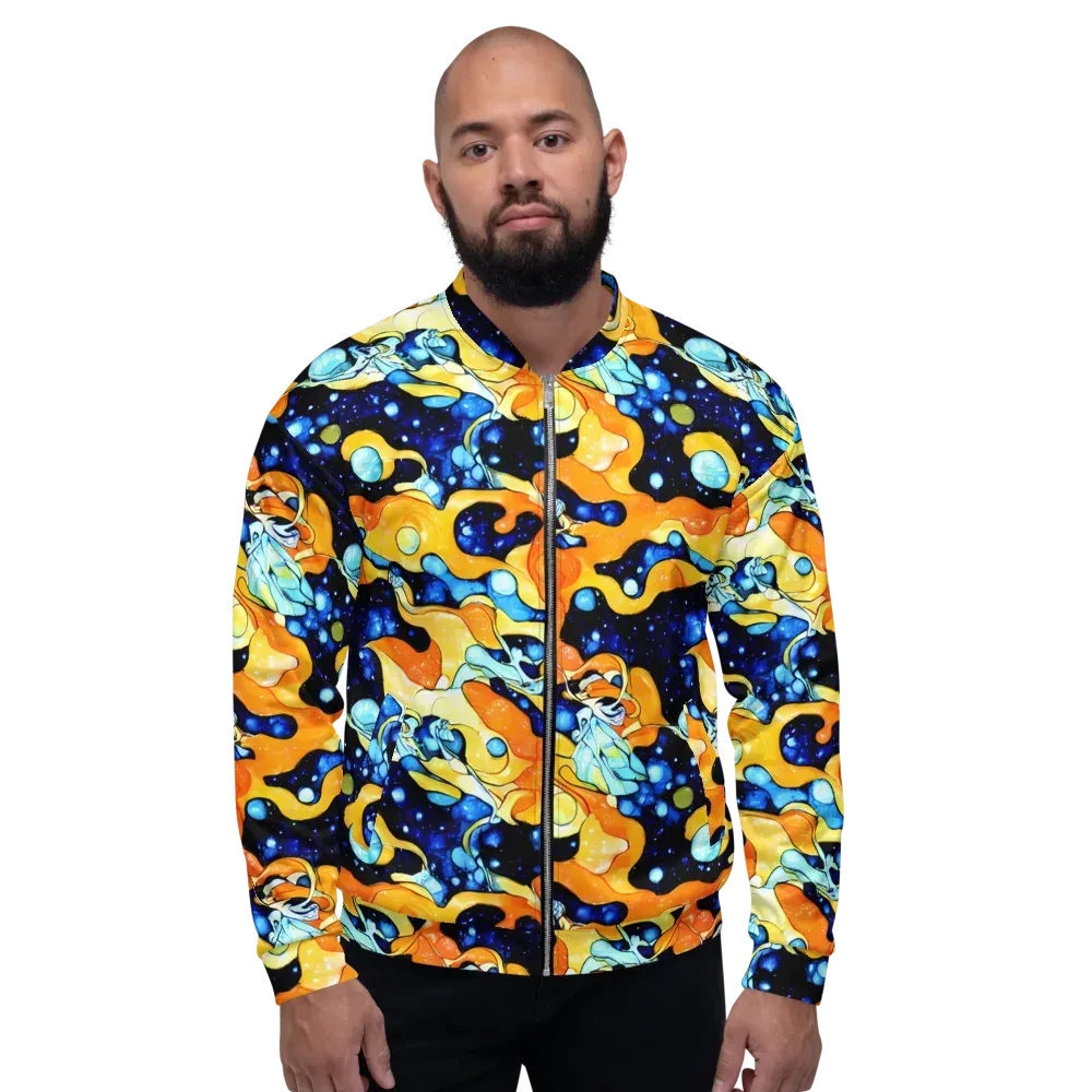 Starlight Melt on Bomber Jacket — Front