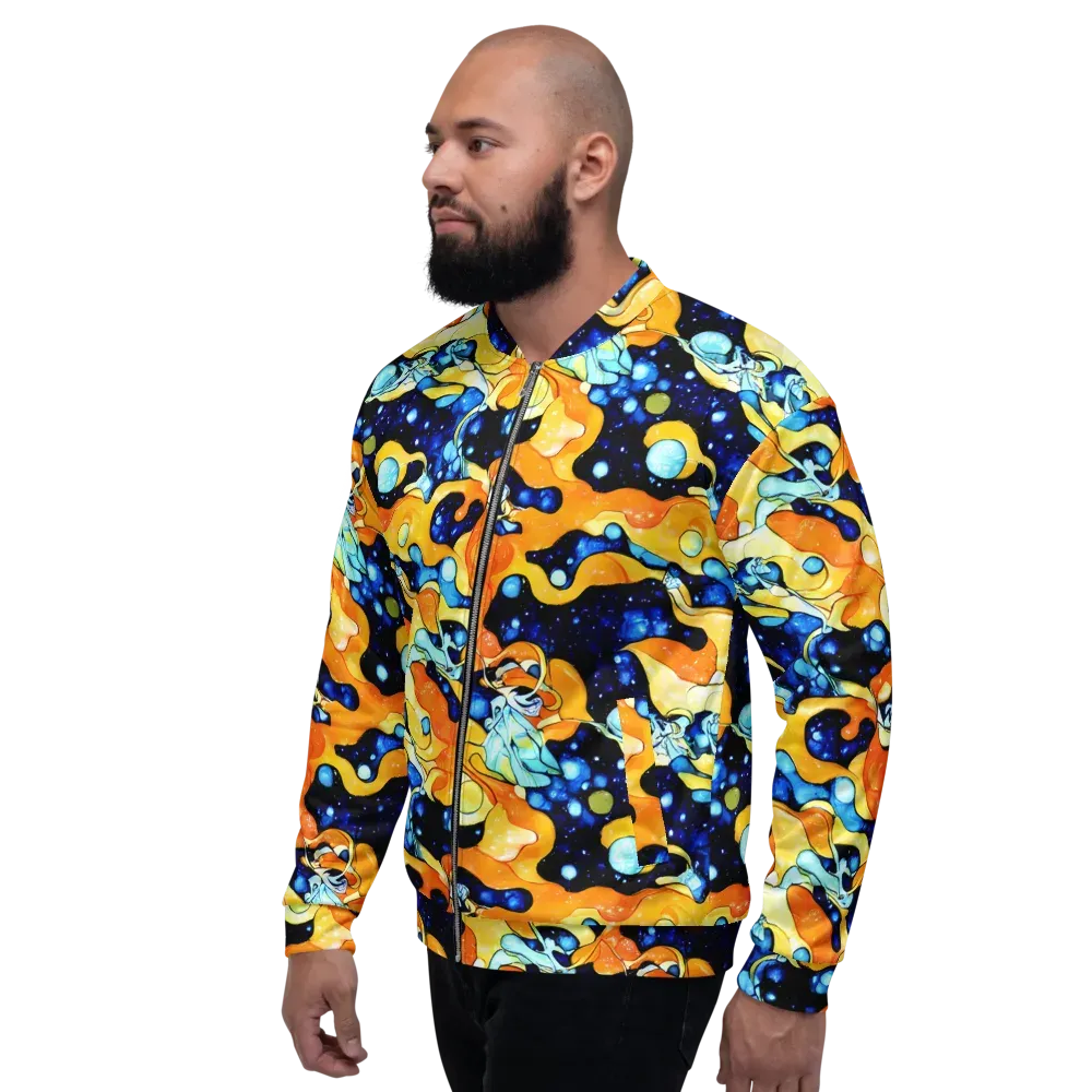 Starlight Melt on Bomber Jacket — Left